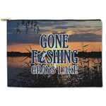 Gone Fishing Zipper Pouch (Personalized)