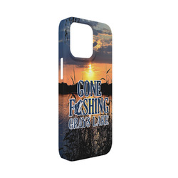 Gone Fishing iPhone Case - Plastic - iPhone 13 Mini (Personalized)