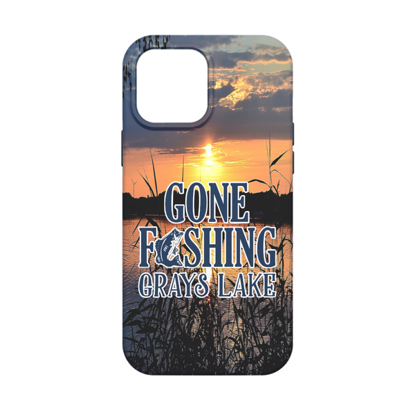 Gone Fishing iPhone 13 Mini Tough Case - Back