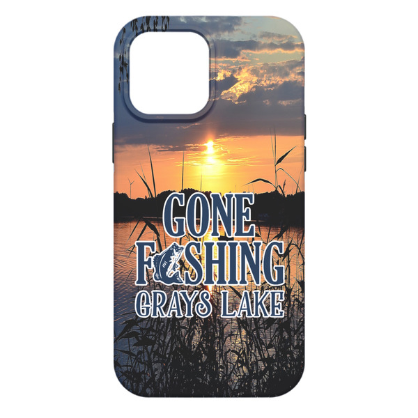 Gone Fishing iPhone 13 Pro Max Tough Case - Back