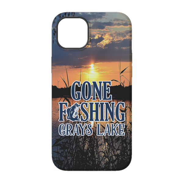 Gone Fishing iPhone 14 Tough Case - Back