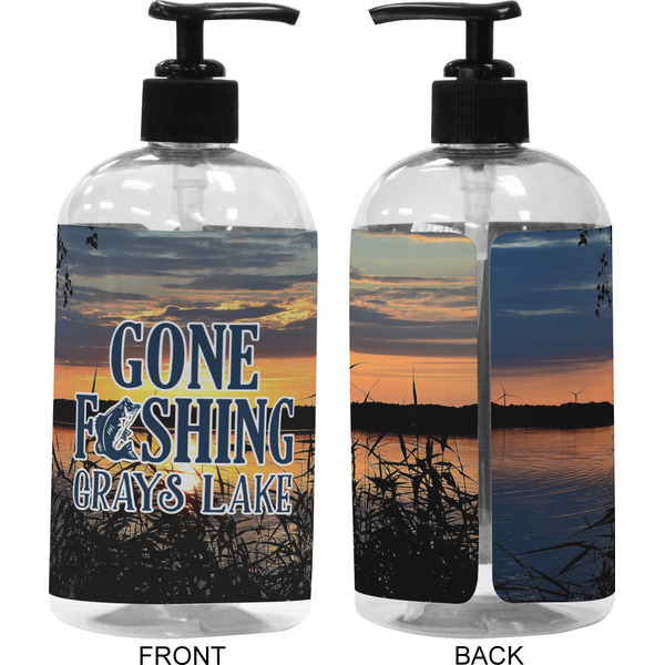Hunting / Fishing Quotes and Sayings 16 oz Plastic Liquid Dispenser (Approval)