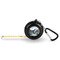 Hunting / Fishing Quotes and Sayings 6-Ft Pocket Tape Measure with Carabiner Hook - Front