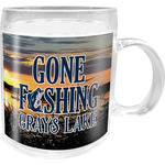 Gone Fishing Acrylic Kids Mug (Personalized)