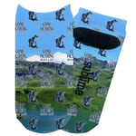 Gone Fishing Adult Ankle Socks (Personalized)