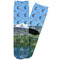 Hunting / Fishing Quotes and Sayings Adult Crew Socks - Single Pair - Front and Back