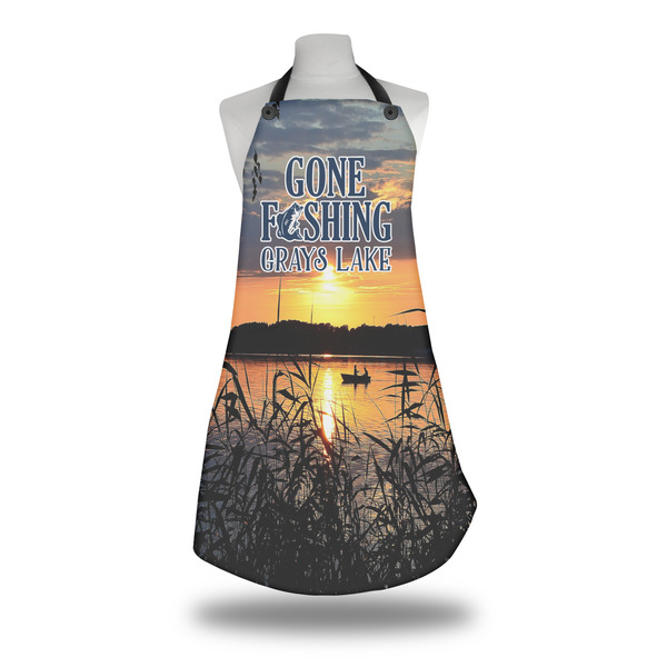 Custom Gone Fishing Apron w/ Photo
