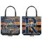 Hunting / Fishing Quotes and Sayings Canvas Tote - Front and Back
