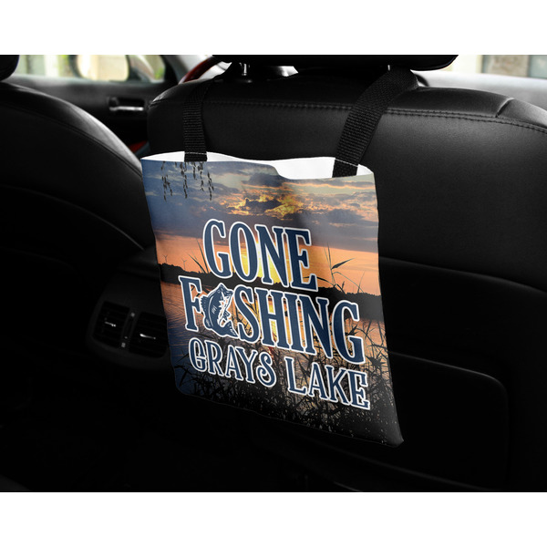 Hunting / Fishing Quotes and Sayings Car Bag - In Use