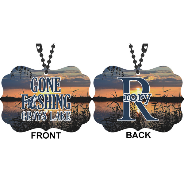 Hunting / Fishing Quotes and Sayings Car Ornament (Approval)