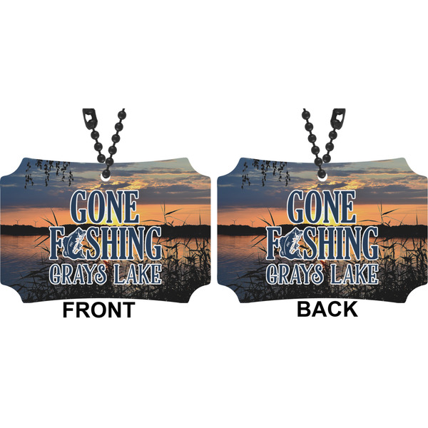 Hunting / Fishing Quotes and Sayings Car Ornament - Berlin (Approval)