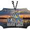 Gone Fishing Rear View Mirror Ornament (Personalized)