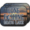 Gone Fishing Car Floor Mats (Back Seat) (Personalized)