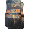 Gone Fishing Car Floor Mats (Front Seat) (Personalized)
