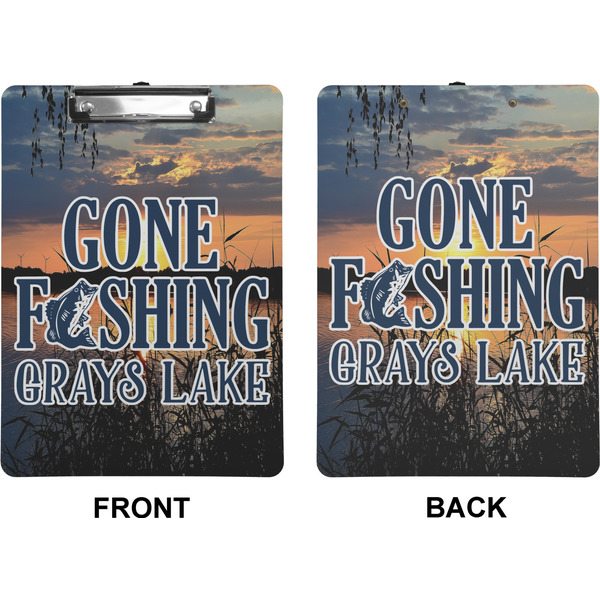 Hunting / Fishing Quotes and Sayings Clipboard (Letter) (Front + Back)