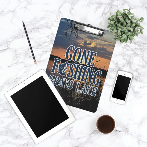 Hunting / Fishing Quotes and Sayings Clipboard - Lifestyle Photo