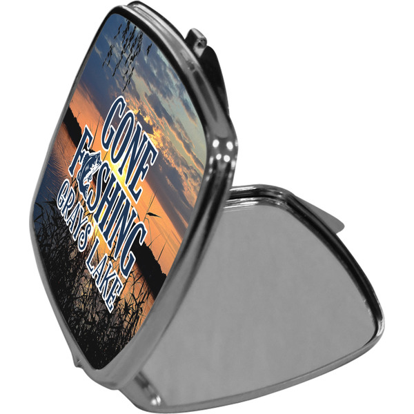 Hunting / Fishing Quotes and Sayings Compact Mirror (Side View)