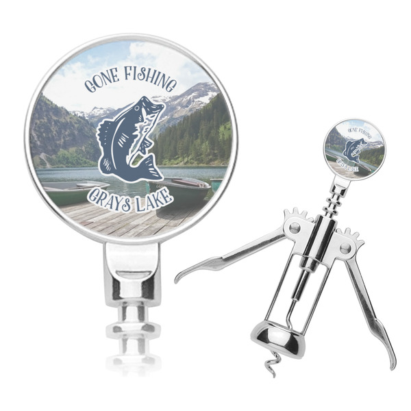 Custom Gone Fishing Corkscrew (Personalized)