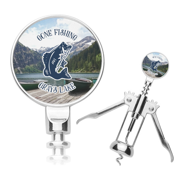 Custom Gone Fishing Corkscrew (Personalized)