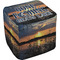 Hunting / Fishing Quotes and Sayings Cube Pouf Ottoman (Top)