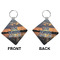 Hunting / Fishing Quotes and Sayings Diamond Keychain (Front + Back)