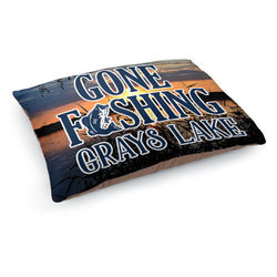Gone Fishing Dog Bed - Medium (Personalized)