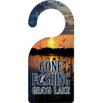 Gone Fishing Door Hanger (Personalized)