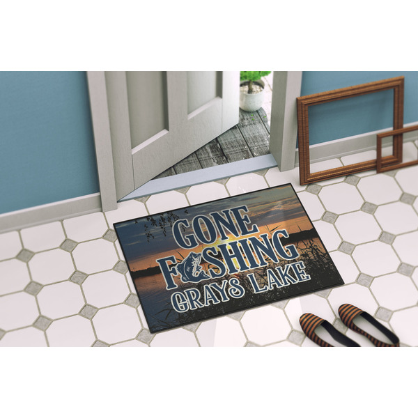 Hunting / Fishing Quotes and Sayings Door Mat Lifestyle