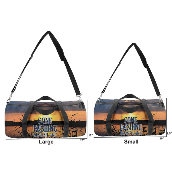 Hunting / Fishing Quotes and Sayings Duffle Bag Small and Large