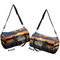 Hunting / Fishing Quotes and Sayings Duffle bag small front and back sides