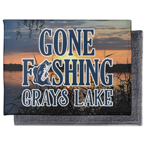 Hunting / Fishing Quotes and Sayings Electronic Screen Wipe - Flat