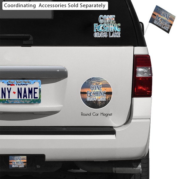Gone Fishing Exterior Car Accessories