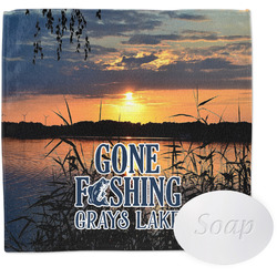 Gone Fishing Washcloth (Personalized)
