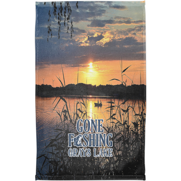 Hunting / Fishing Quotes and Sayings Finger Tip Towel - Full View