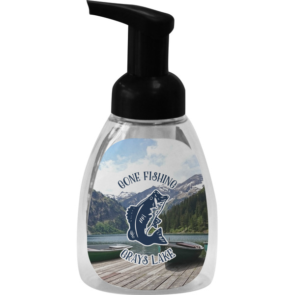 Custom Gone Fishing Foam Soap Bottle (Personalized)