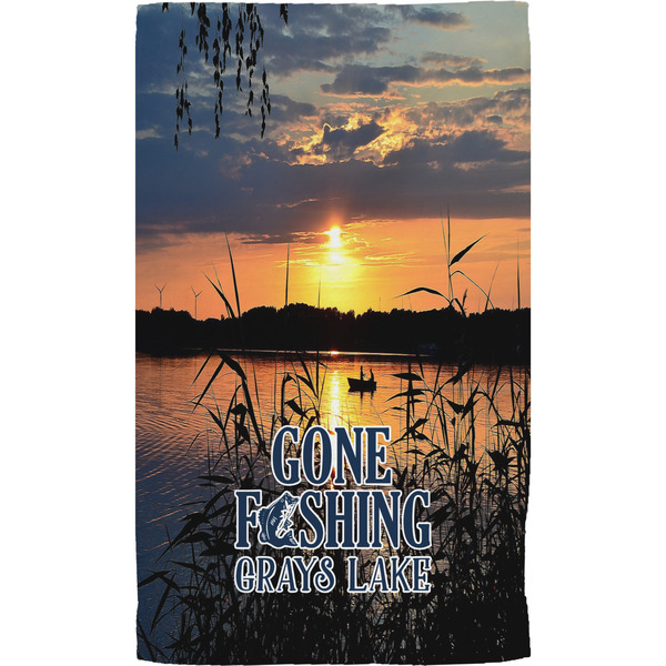 Hunting / Fishing Quotes and Sayings Hand Towel (Personalized) Full