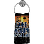 Gone Fishing Hand Towel - Full Print (Personalized)