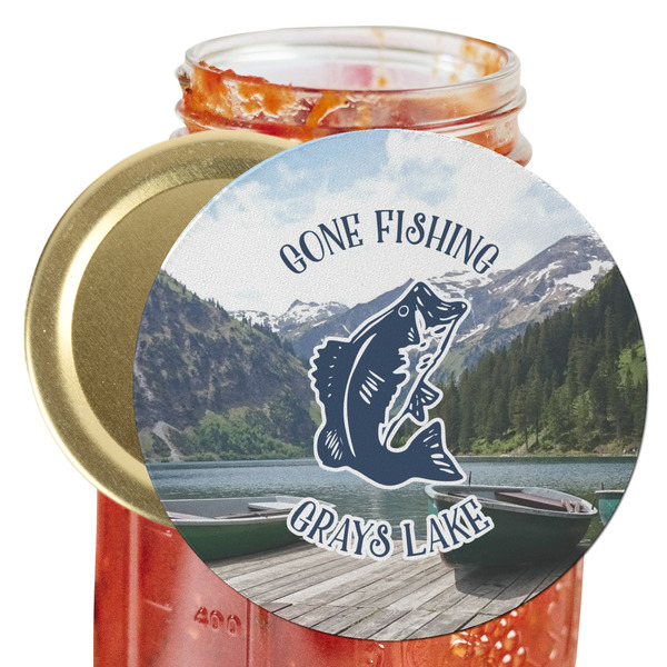 Custom Gone Fishing Jar Opener (Personalized)