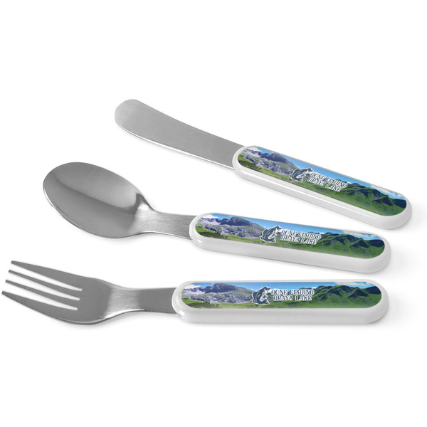 Custom Gone Fishing Kid's Flatware (Personalized)