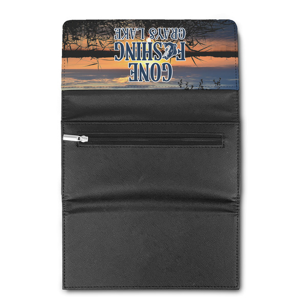 Hunting / Fishing Quotes and Sayings Ladies Wallet (Open)