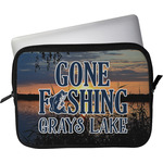 Gone Fishing Laptop Sleeve / Case (Personalized)