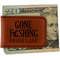 Gone Fishing Leatherette Magnetic Money Clip (Personalized)