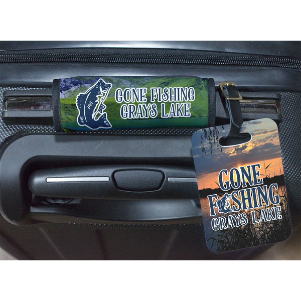Hunting / Fishing Quotes and Sayings Luggage Wrap & Tag