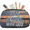 Hunting / Fishing Quotes and Sayings Makeup Bag Medium