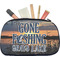 Gone Fishing Makeup / Cosmetic Bag - Medium (Personalized)