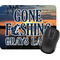 Gone Fishing Rectangular Mouse Pad