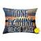 Hunting / Fishing Quotes and Sayings Outdoor Throw Pillow (Rectangular - 20x14)