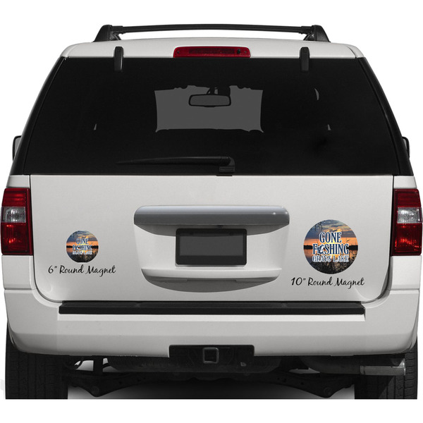 Hunting / Fishing Quotes and Sayings Personalized Car Magnets on Ford Explorer