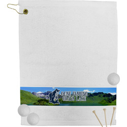 Gone Fishing Golf Bag Towel (Personalized)