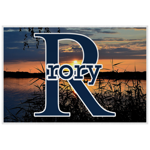 Hunting / Fishing Quotes and Sayings Personalized Placemat (Back)